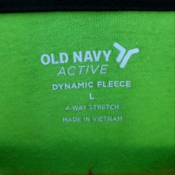 Men's Old Navy Fleece Hoodie. Blue Green. LG - Picture 5 of 7